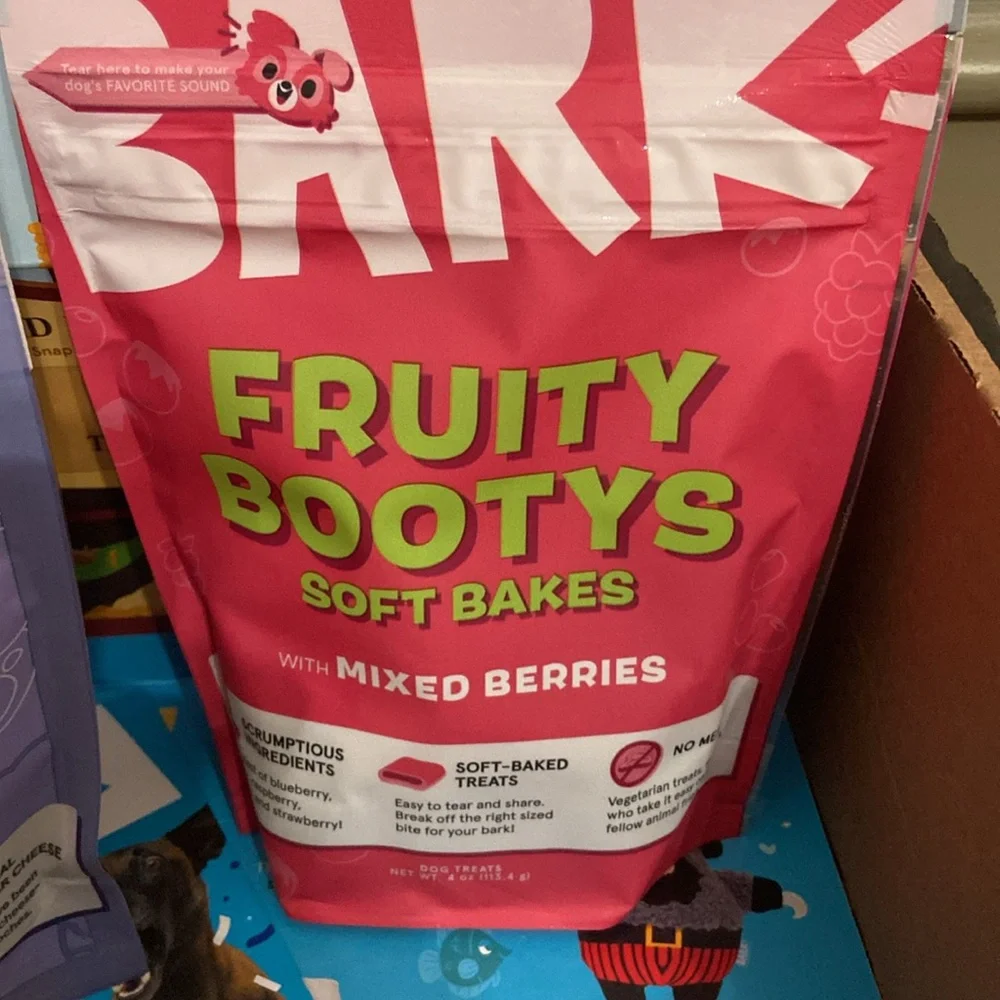 NWT BarkBox Sniffin Booty Pirate Themed Box
